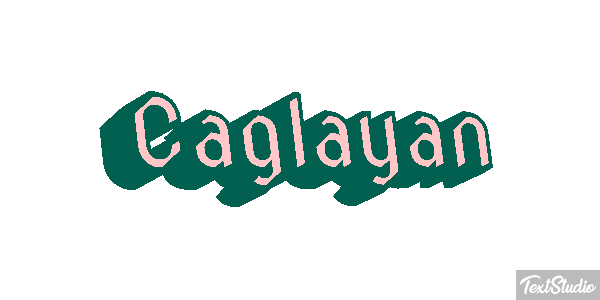 Çağlayan Tekst effect
