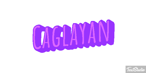 Çağlayan Tekst effect