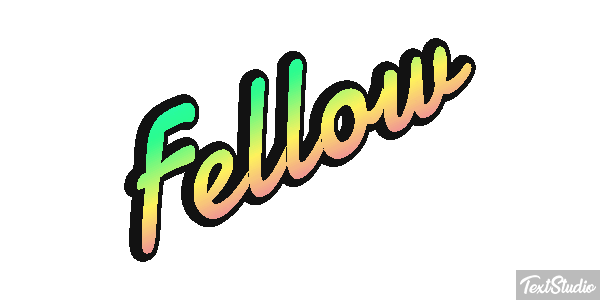 Fellow Tekst effect