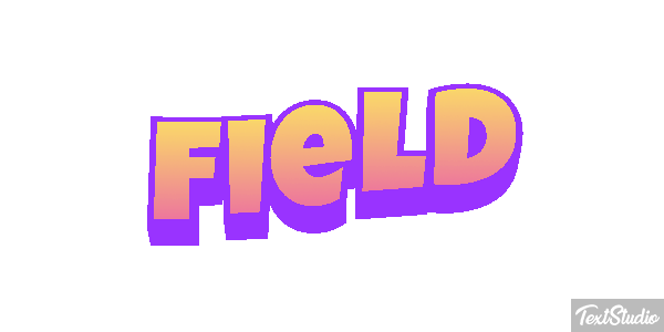 Field Efeito do texto