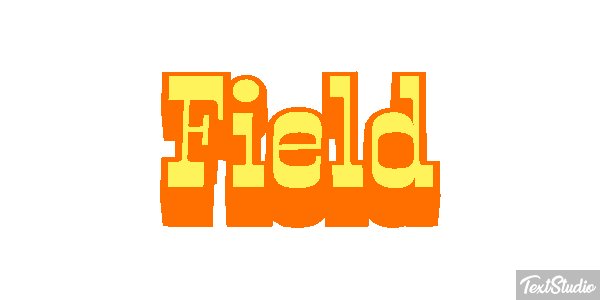 Field Efeito do texto