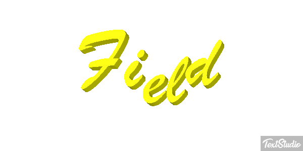 Field Efeito do texto