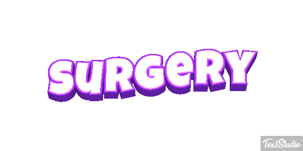 Surgery Effet de texte