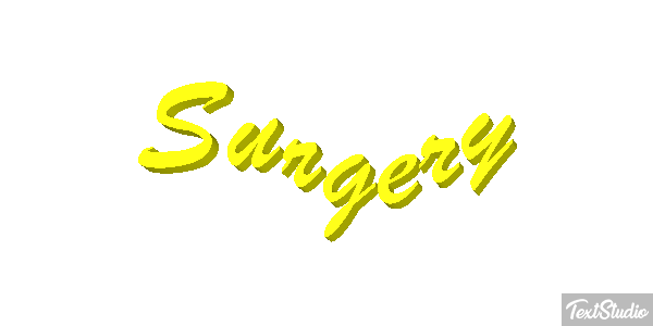 Surgery Effet de texte