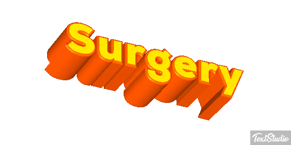 Surgery Effet de texte