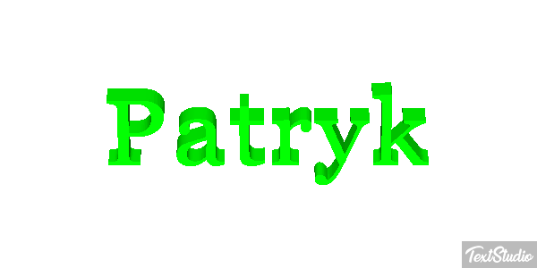 Patryk Texteffekt