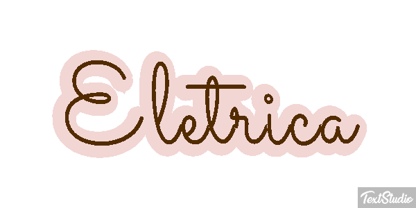 Elétrica Efeito do texto