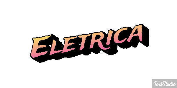 Elétrica Efeito do texto