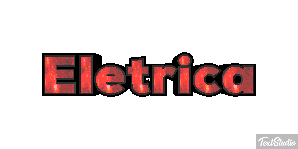 Elétrica Efeito do texto