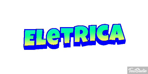 Elétrica Efeito do texto