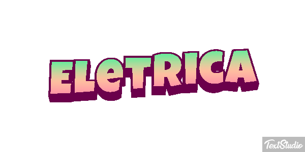 Elétrica Efeito do texto