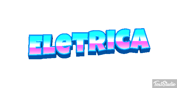 Elétrica Efeito do texto