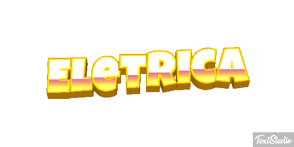 Elétrica Efeito do texto