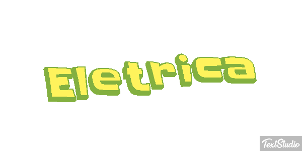 Elétrica Efeito do texto