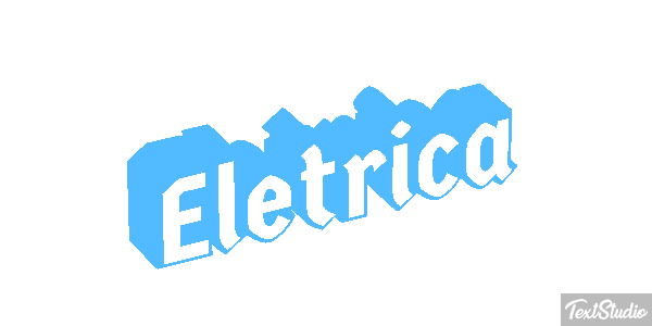 Elétrica Efeito do texto