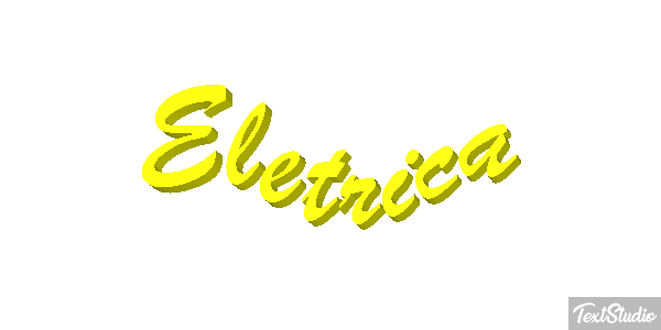 Elétrica Efeito do texto