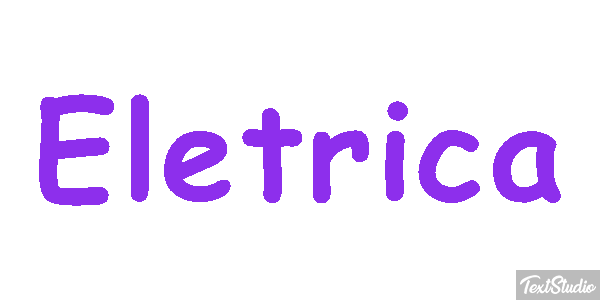 Elétrica Efeito do texto