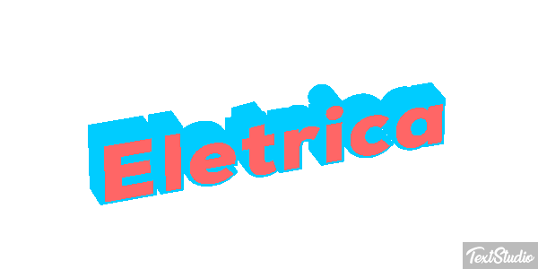 Elétrica Efeito do texto