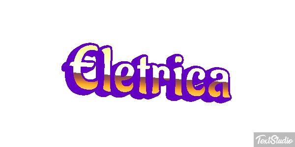 Elétrica Efeito do texto