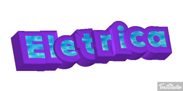 Elétrica Efeito do texto