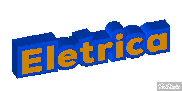Elétrica Efeito do texto
