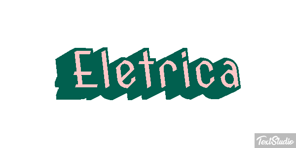 Elétrica Efeito do texto