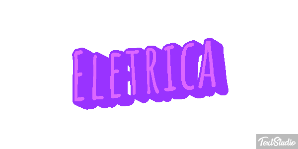 Elétrica Efeito do texto