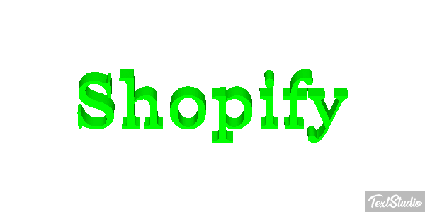 Shopify Text effect