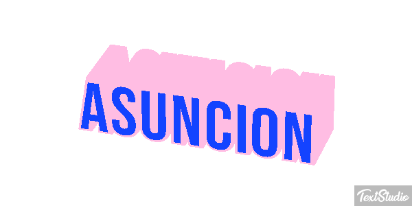 Asunción Texteffekt