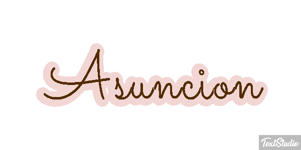 Asunción Texteffekt