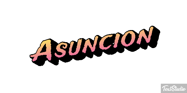 Asunción Texteffekt