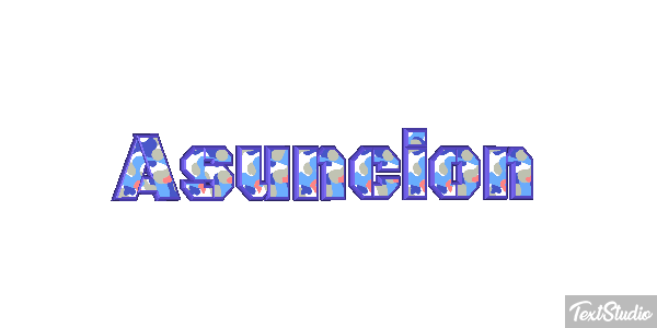 Asunción Texteffekt