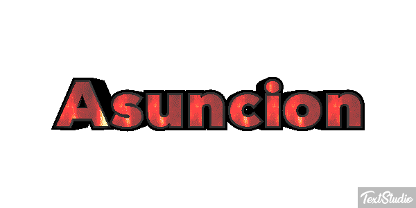 Asunción Texteffekt