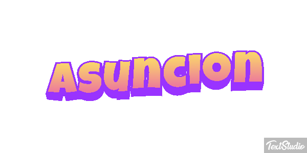 Asunción Texteffekt