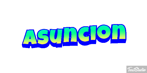 Asunción Texteffekt