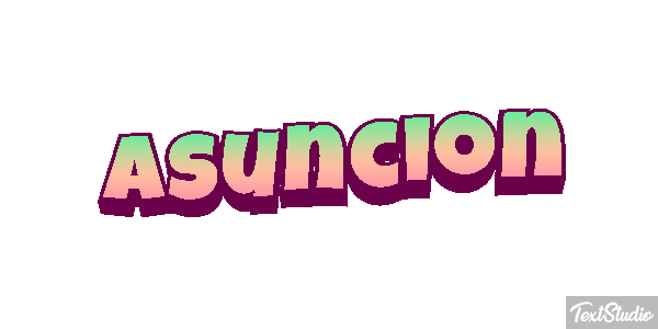 Asunción Texteffekt