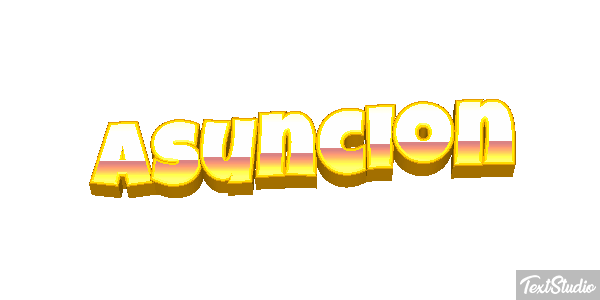 Asunción Texteffekt