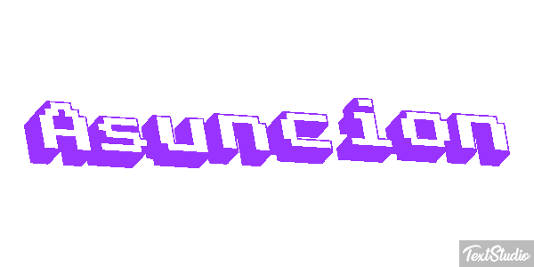 Asunción Texteffekt