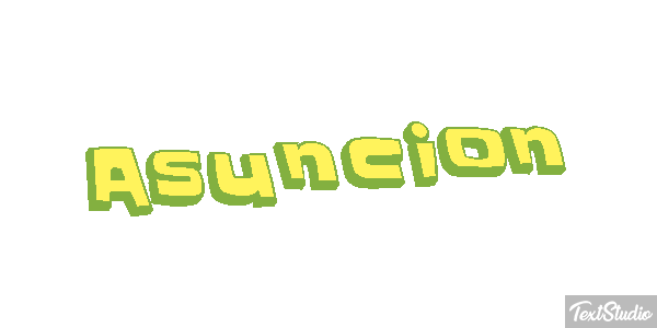 Asunción Texteffekt