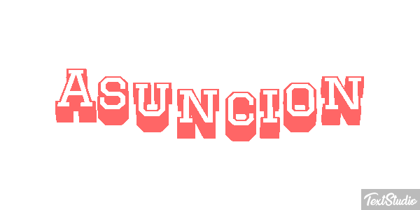 Asunción Texteffekt
