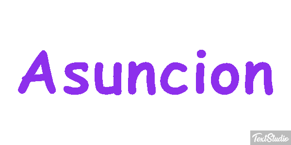Asunción Texteffekt