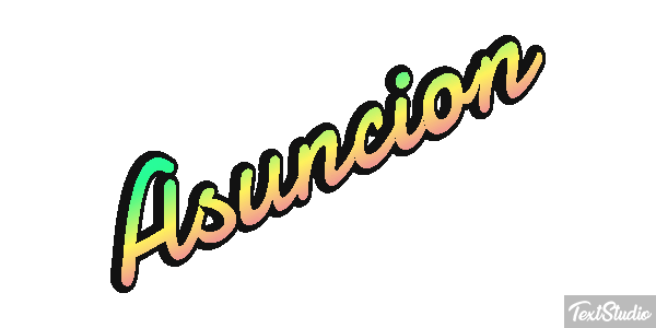 Asunción Texteffekt