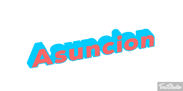 Asunción Texteffekt
