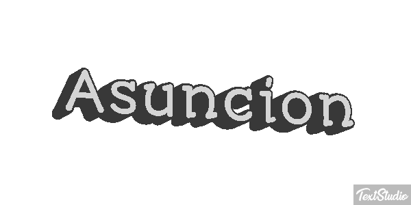 Asunción Texteffekt