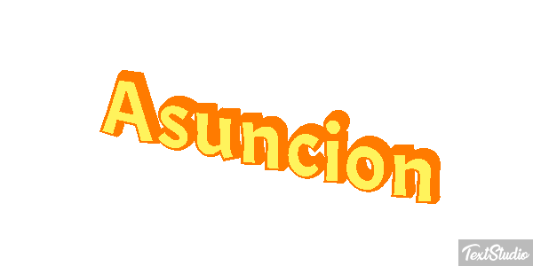 Asunción Texteffekt