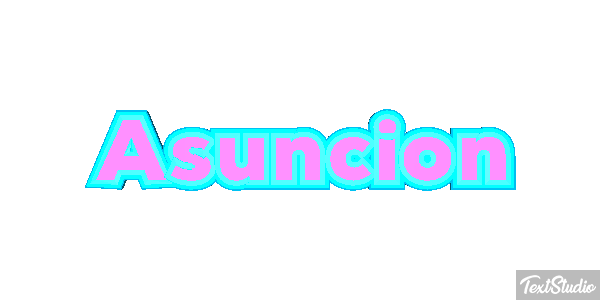 Asunción Texteffekt