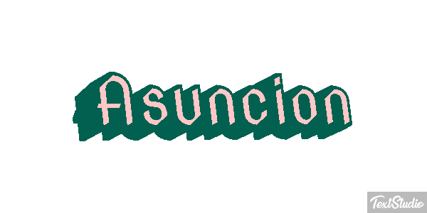 Asunción Texteffekt