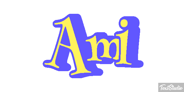 Ami Text effect