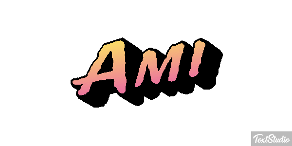 Ami Text effect