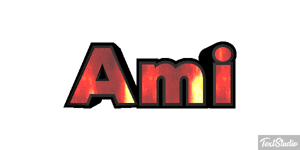 Ami Text effect